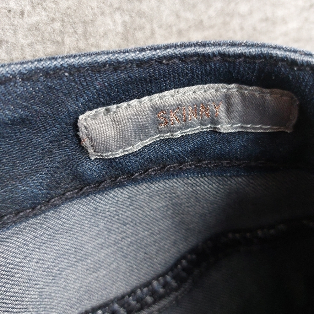 MELISSA MCCARTHY SEVEN 7 JEANS WOMENS BLUE CLASSIC SKINNY DENIM PANTS SIZE 16W - Picture 9 of 10